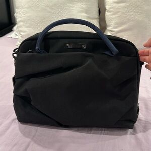 Black computer work bag